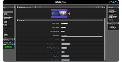AJA HELO Plus