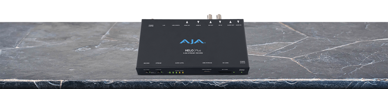 AJA HELO Plus