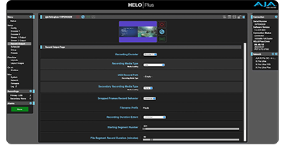 AJA HELO Plus