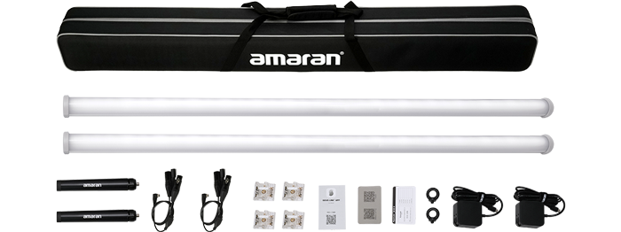 amaran PT4c 2-Light Production Kit, 4 foot LED pixel Tube Light