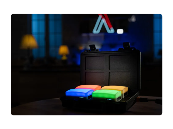 Aputure MC 4-Light Travel Kit