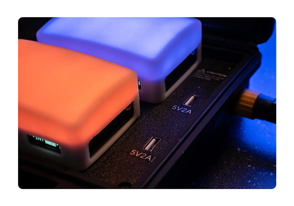 Aputure MC 4-Light Travel Kit