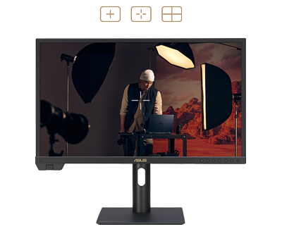 ASUS ProArt Display PA24US 4K HDR Professional Monitor Central Marker Mode