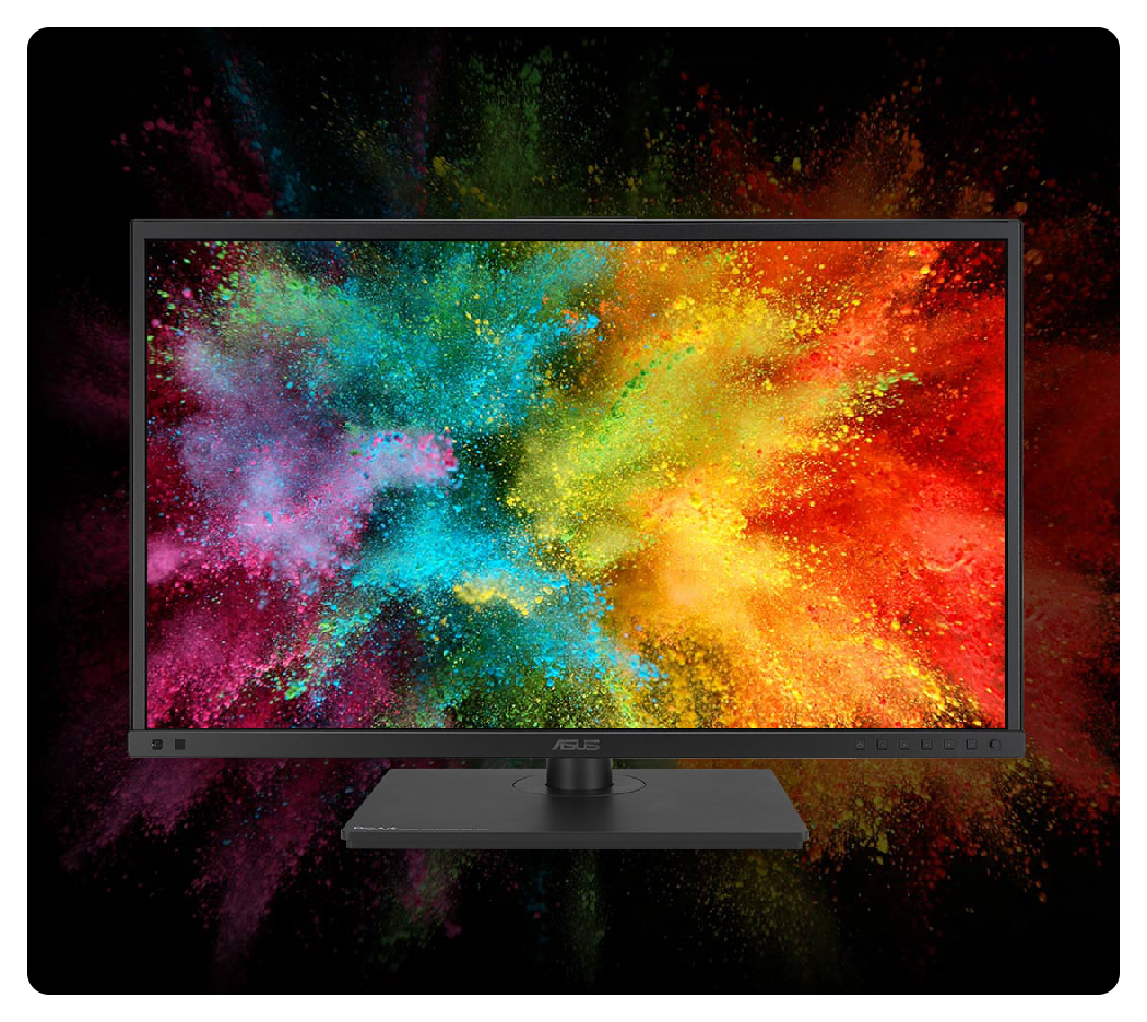 class leading colour fidelity on the PA27DCE-K, ASUS 26.9 ProArt 4K HDR OLED Display PA27DCE-K