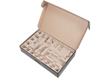 image of recycled material packaging monitor box