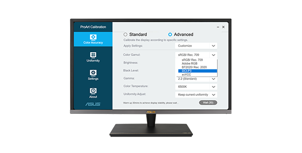 ASUS 27in ProArt Display PA27UCX-K Professional 4K HDR Monitor