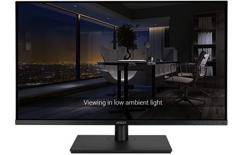 asus proart pa329cv low ambient light blue light technology