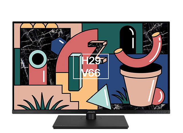 asus proart pa329cv with custom overlay