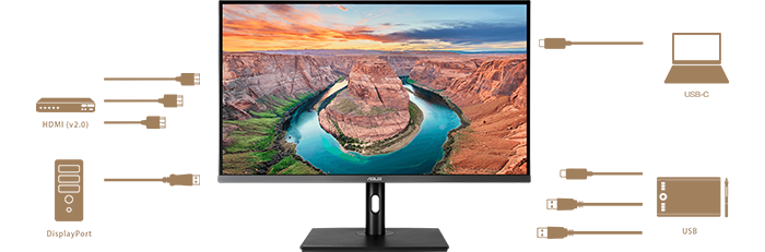 ASUS ProArt Display PA32UCR-K 32 inch 4K HDR Professional Monitor