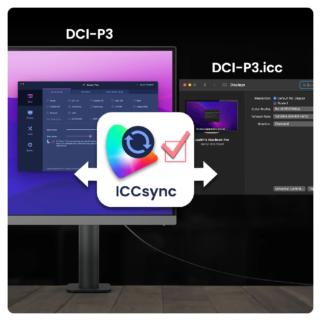 BenQ 27 DesignVue PD2706UA 4K UHD Monitor