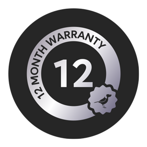 birddog 12 month warranty logo