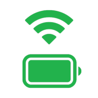wifi and battery symbols