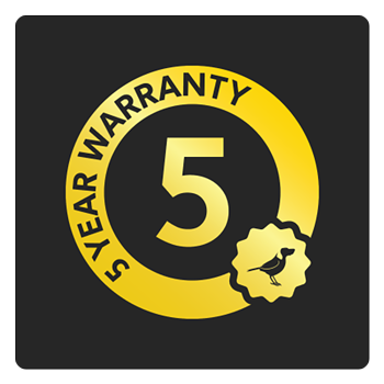 birddog ptz camera 5 year warranty logo