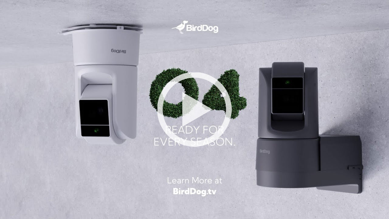 YouTube Video Thumbnail for BirdDog O4 4K Outdoor PTZ camera