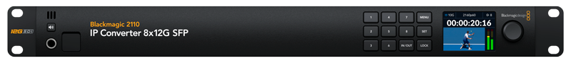 Blackmagic Design 2110 IP Converter 8x12G SFP