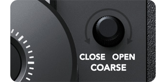 built in coarse control