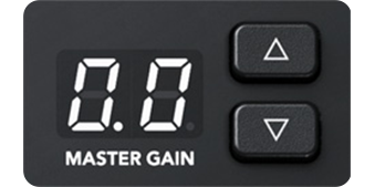 ATEM Camera Control master gain controls