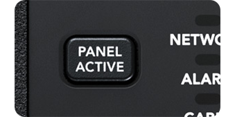 Panel Active control button