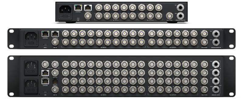 rear ports across the atem constellation range