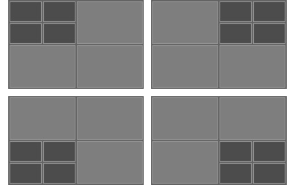 Blackmagic ATEM 4 M/E Constellation HD multiview Layouts
