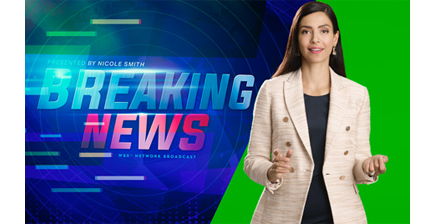 example of a news broadcast