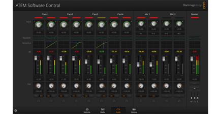 atem mini extreme control app interface