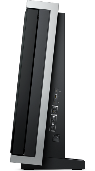 Blackmagic Design Cintel Scanner G3 HDR+ film scanner side view showing connections