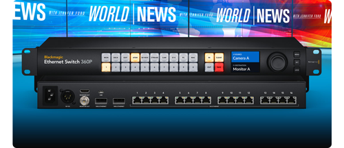 Blackmagic design ethernet switch 360p
