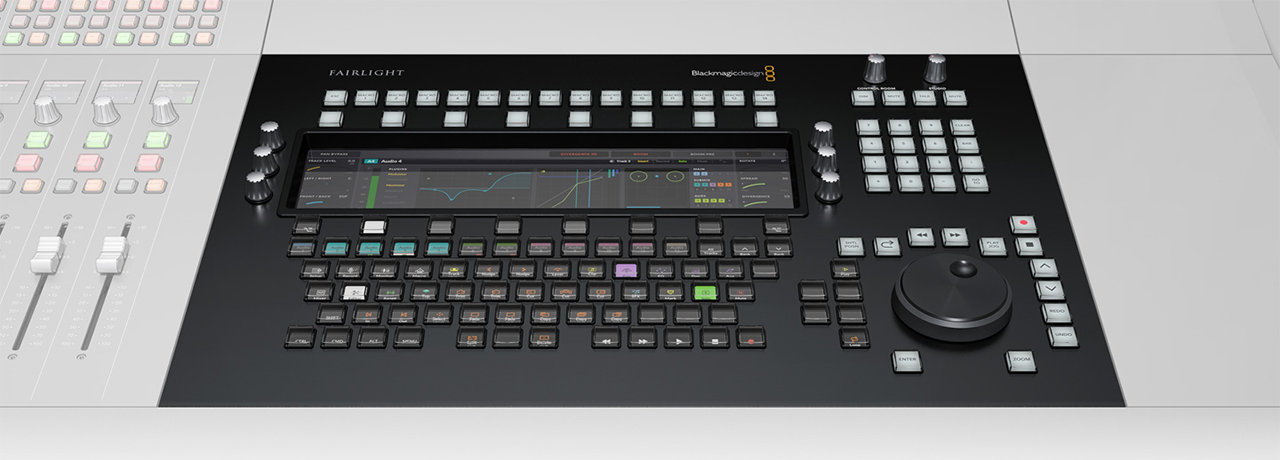 Blackmagic Design Fairlight Console Audio Editor