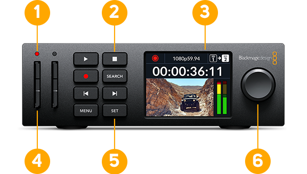 Blackmagic HyperDeck Studio HD Mini