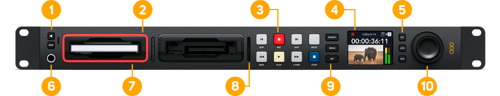 Blackmagic HyperDeck Studio HD Pro