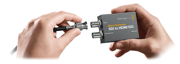 Blackmagic Design Micro Converter BiDirectional SDI/HDMI 12G with PSU