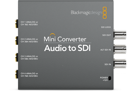 Blackmagic Mini Converter Audio to SDI