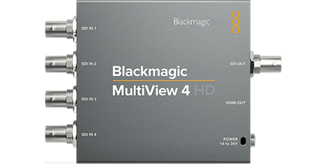 Blackmagic Design teranex mini smart panel front view