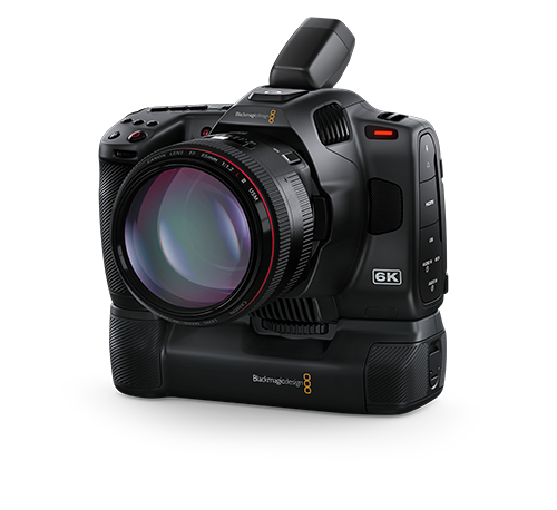 Blackmagic Pocket Cinema Camera 6K Pro Bundle with Battery Pro Gip Pro EVF