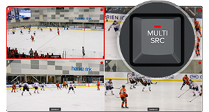 DaVinci Resolve Replay Editor Multi Source key with video feeds in background