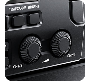 blackmagic ursa broadcast g2 mic gain controls