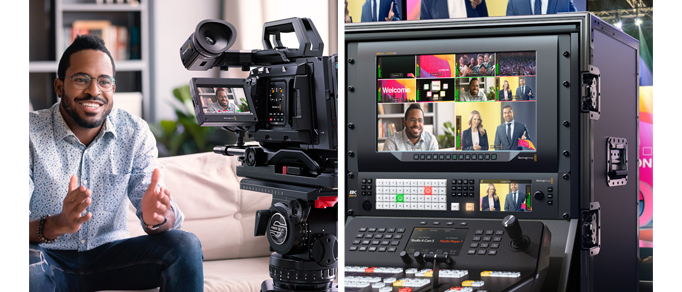 blackmagic web presenter broadcast setup example