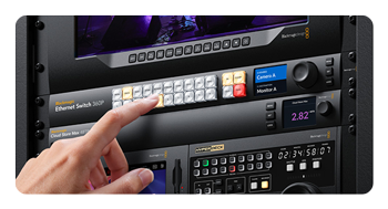 rack mounted blackmagic ethernet switch