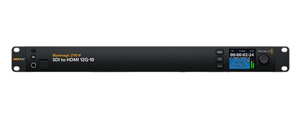Blackmagic Design 2110 IP SDI To HDMI 12G-10
