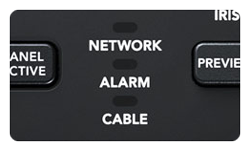 blackmagic camera controller status lights