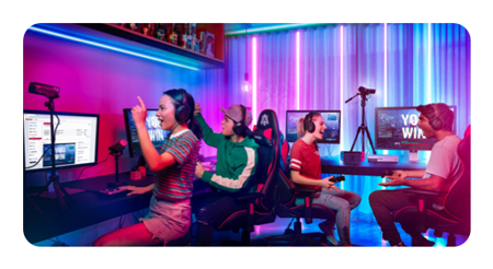 blackmagic atem being used during an esports competition