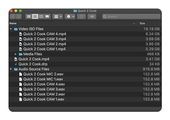 recordings from the blackmagic atem