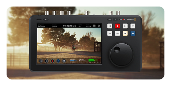 front view of the Blackmagic hyperdeck shuttle 4k pro