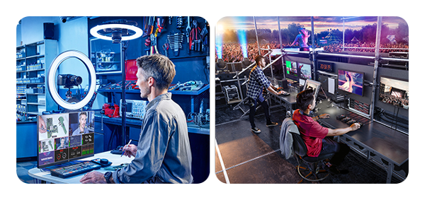 Blackmagic hyperdeck shuttle 4k pro in use in 2 different studios