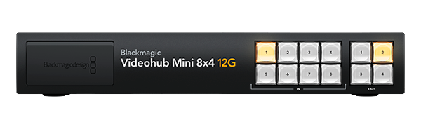 Blackmagic Design Videohub Mini 8x4 12G