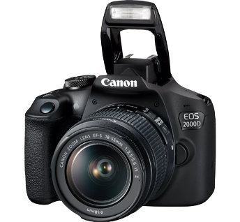Canon EOS 2000D with EF-S 18-55mm IS II Lens