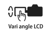 Vari-Angle Touchscreen icon