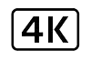 4K/30p icon