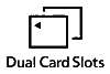 dual card slots icon